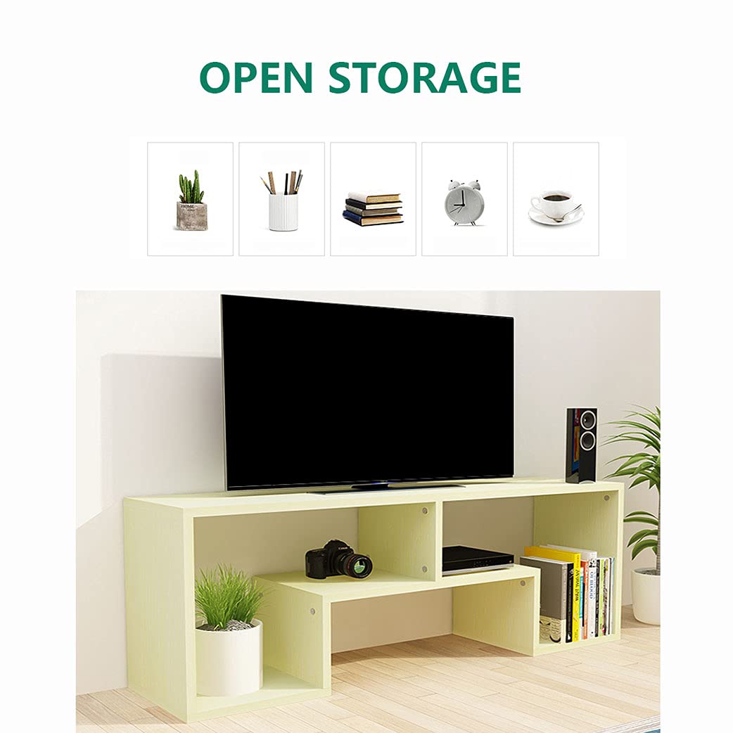 SogesHome Meuble TV Suspendu Pour Centre De Divertissement Avec