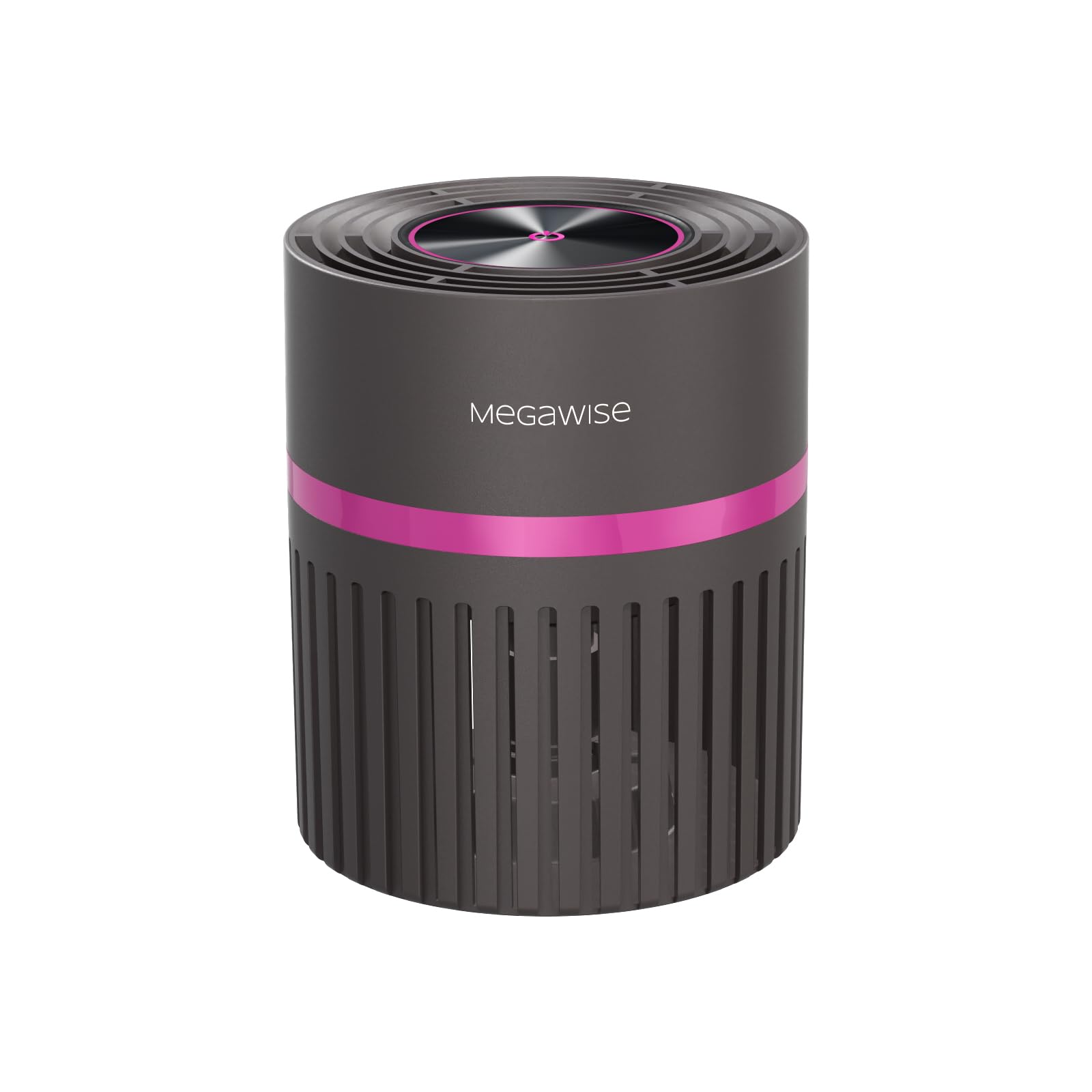 MEGAWISE Office Air Purifier with 3-in-1 HEPA Filter Desktop Air Cleaner for Smoke, Dust, Pollen, Pet Dander, HEPA Air Purifier for Home and Bedroom, 100% Ozone Free (Available for California)