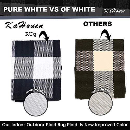Tapete corredor KaHouen Buffalo Check 24 x 71 pulgadas miniatura 3