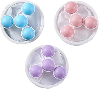 CUIKOSAER Reusable Washing Machine Hair Filter Cleaning Mesh Bag, Household Washing Lint Hair Remover Net,Mesh Bag Dryer Hair Removers for Washing Machine