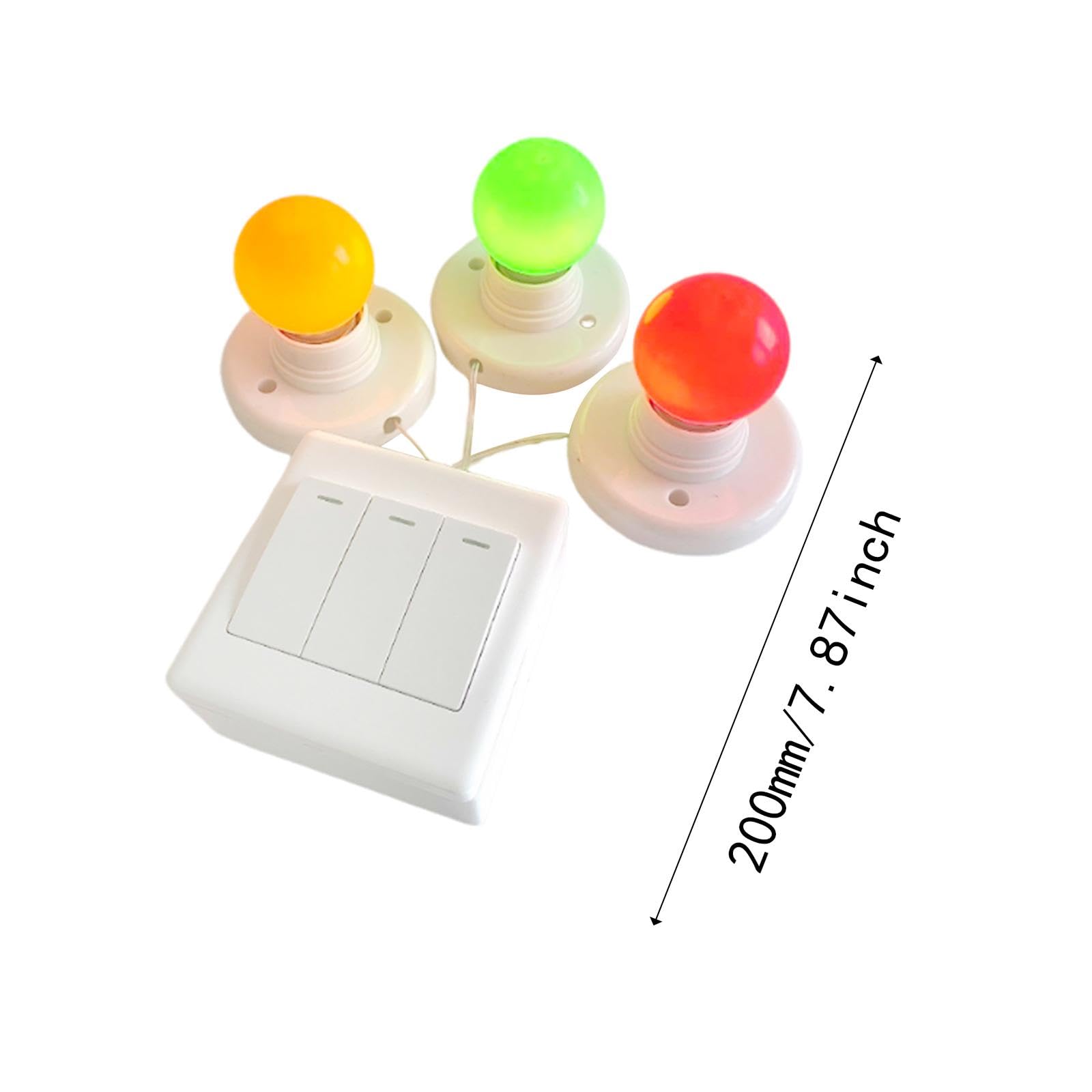 Tablero de Actividades con Piezas de Juguete Educativo Temprano, Tablero Sensorial con Piezas de Luz para Niños (para Viajes)