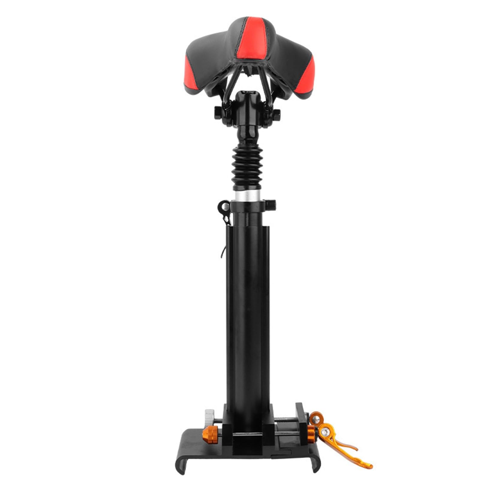 Compatible avec Xiaomi M365 / 1S / Pro / Pro2 / Mi3 Sage de selle de scooter électrique Siège de pliage et rack de support en acier massif arrière, Punch rapide Full Free Free Réglable 42-65cm