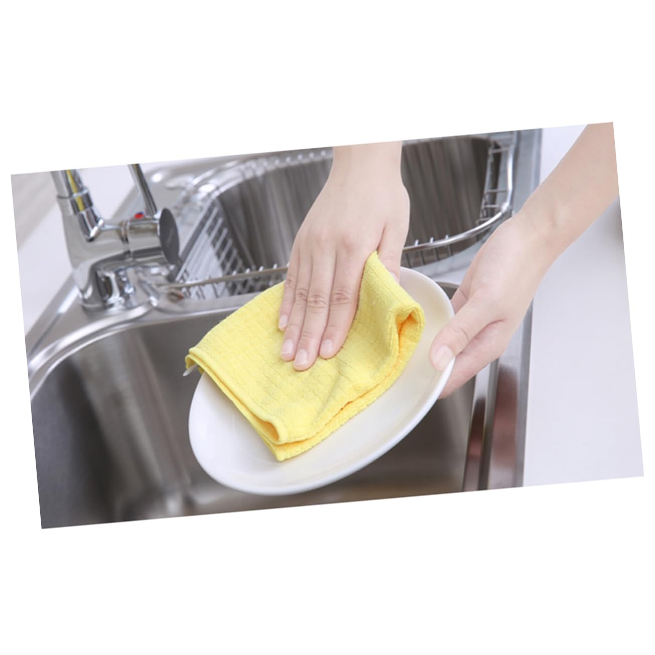 Didiseaon 3 Juegos Paño De Limpieza Arrumação Cozinha Cleanseen Paños Cleansen Paños Cleanseen Bayeta Ropa De Microfibra Paño De Plumero Accesorios De Cocina Estropajo 4 Uds * 3
