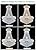 Homeooze 12 - Light Unique Empire Crystal Chandelier for Foyer Entrance Living Room Dining Room Bedroom Entryway Chrome Finish
