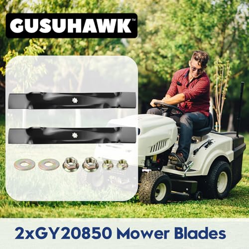 Image of GY20850 Mower Blade and Hardware Replace UC21583 AM141031 AM141033