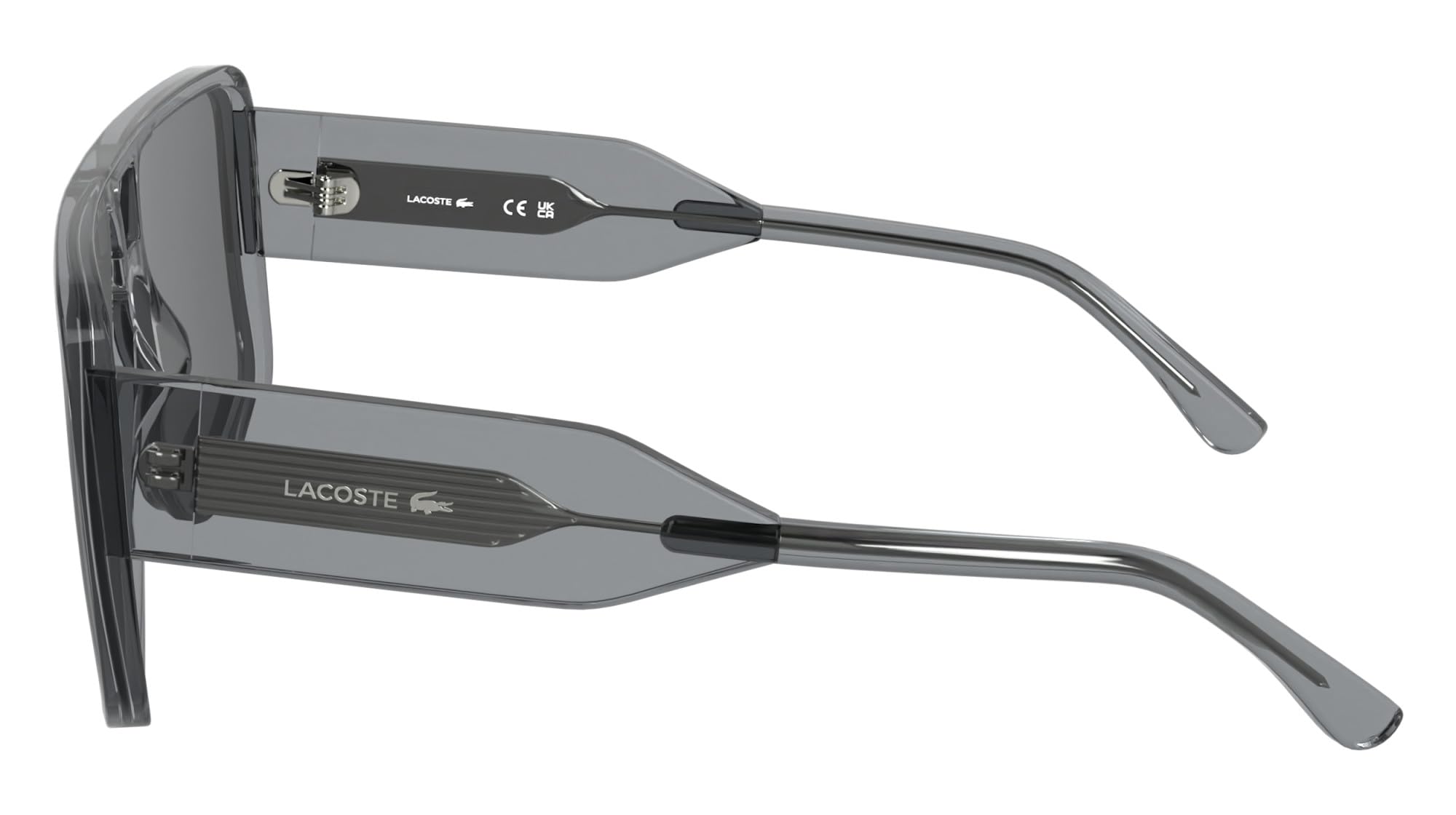 LACOSTE L6056S Okulary Słoneczne 035 LIGHT GREY 59/16/140 UNISEX