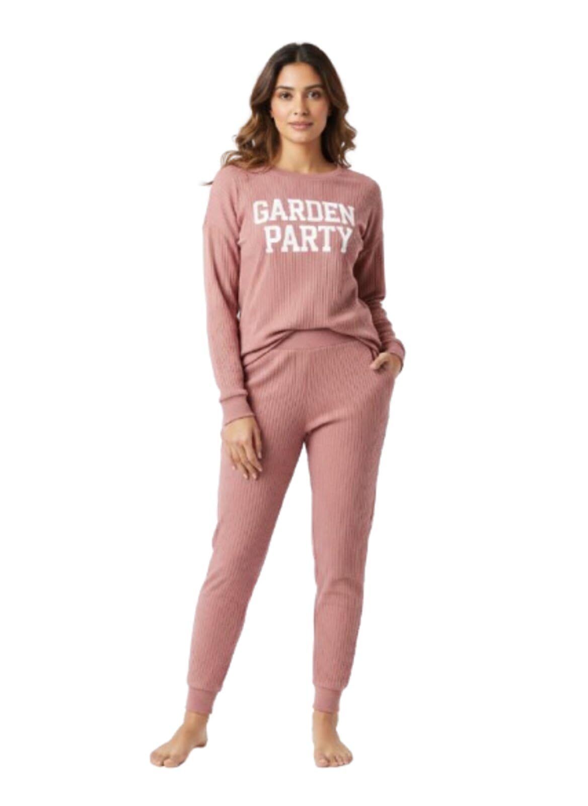 Soul Spark's Brand Surplus Cream Coloured Women Night Wear Set | Round Neck Full Hand Top with Full Pant | Extreme Soft Cotton Blend Lounge & Home Wear (Size S–XL)(Small) (Small)-picture-10