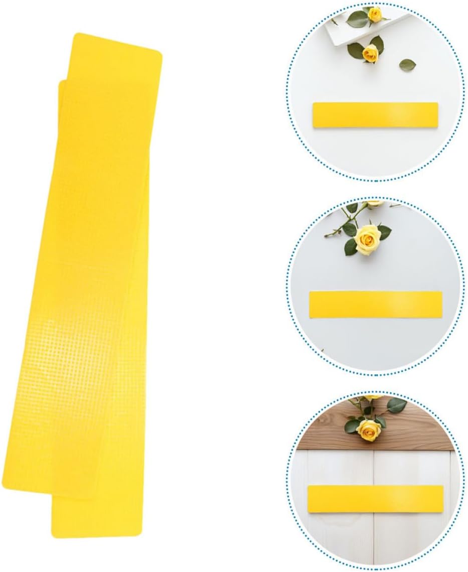 Veemoon 12pcs Tennis Court Markers Floor Spots Agility Training Accessories Non-Slip Flat Disc Pads Yellow for Sports Drills Soccer Basketball Practice
