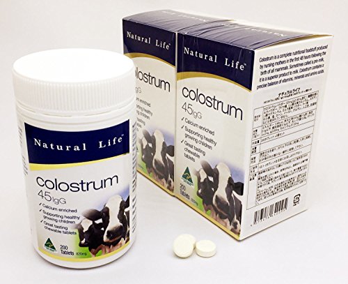 ナチュラルライフ コロストラム 200錠x2