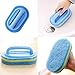 KOKSI 2-Piece Cleaning Brush for Bathroom Kitchen Bathtub Toilet Cleaner All Purpose Shower Sponge Scrubbing Brush with Ergonomic Handle