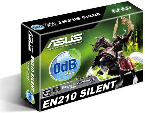 ASUS EN210 SILENT/DI/512MD3(LP) Geforce 210 SILENT DDR3 512 MB Video Card