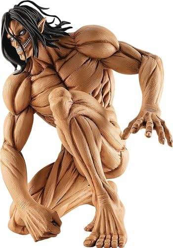 Image of Eren Transformed into a Giant Titan Model Collectible Statue Figure (15 cm)