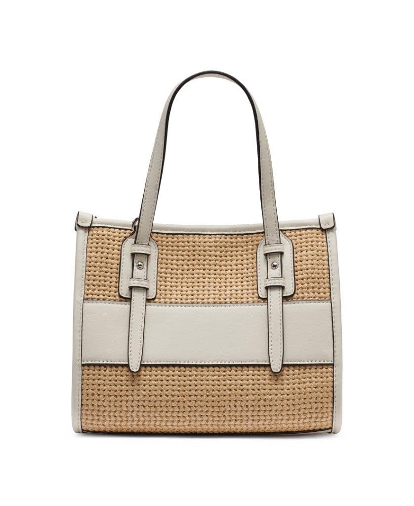 Calvin Klein Calvin Klein Moderne Mini-Tragetasche für Damen, Natur/Weiß, Einheitsgröße – Ansicht 2
