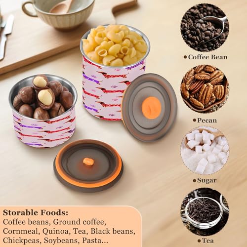 Contenedor hermético acero inoxidable para café 17 oz miniatura 6