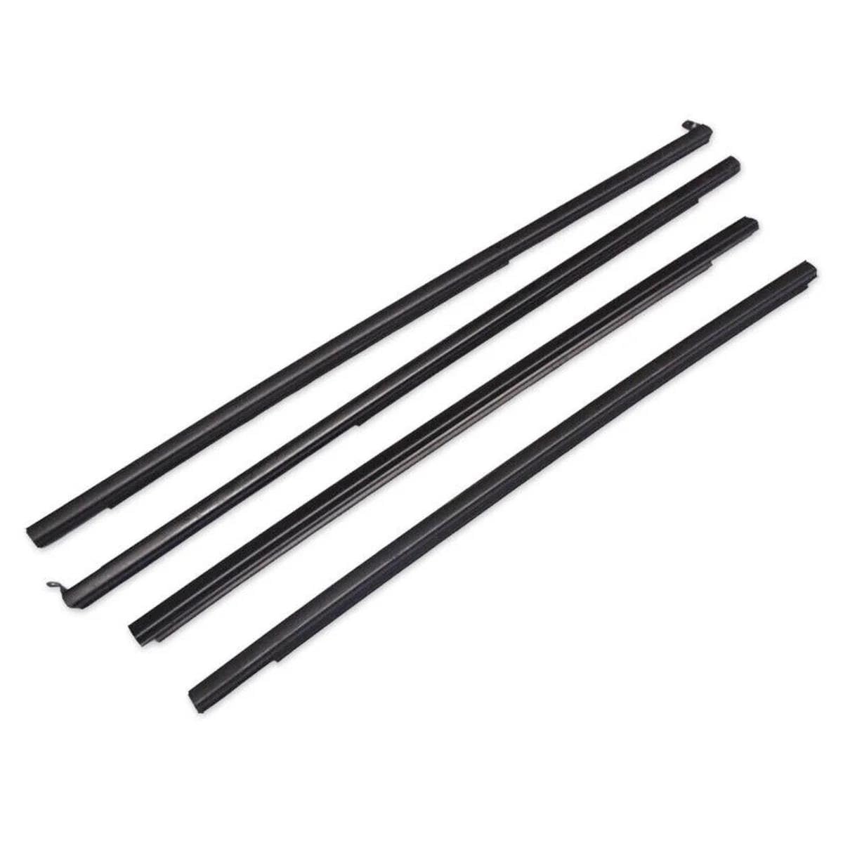 Soundproof Trim For Mitsubishi For Montero For Pajero 3th 4th V73 V74 V75 V76 V77 V78 V93-V98 2001-2016 4pcs Car Outer Door Window Rubber Weatherstrip