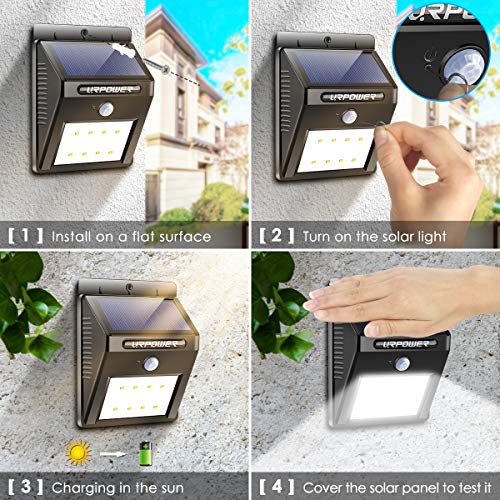 URPOWER Solar Lights Review Solar Panel America