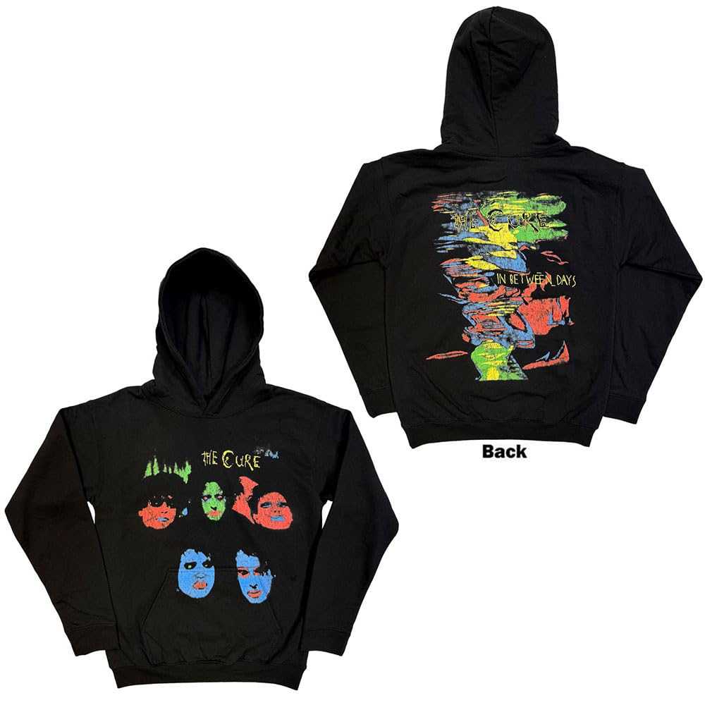 Générique The Cure Sweat-Shirt À Capuche in Between Days Band Logo Nouveau Officiel Unisex