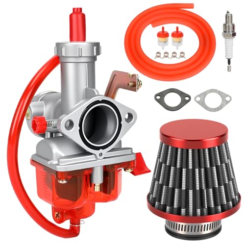 Image of PZ27 Carburetor Kit Compatible with ATV CG 125cc 150cc 250cc 4 Stroke Engine TRX200 TRX250 XR100 ATC185 XR100 CRF100 CB125 TaoTao Zongshen Lifan Quad Dirt Pit Bike Parts Assembly Accessories