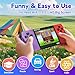 Retro Handheld Games for Kids, Built-in 216 Video Games, Rechargeable, 3.2 Inch Screen Portable Handheld Game Console, Travel-Friendly Arcade Toy Gift, Birthday & Holiday Present for Kids 4-8