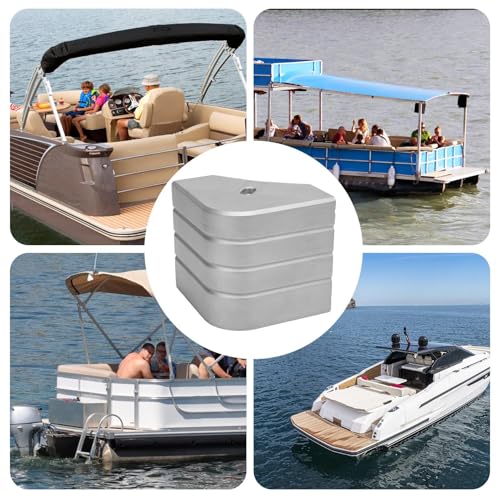 Capuchons d'angle en aluminium Pontoon contre les risques de blessure des bords