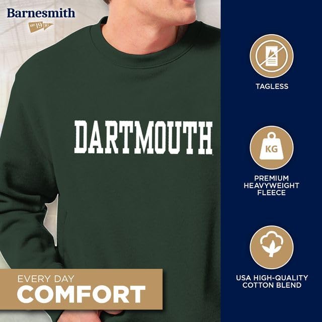 Ivysport Crewneck Sweatshirt, Unisex, Essential Logo, Premium Color Heavyweight Cotton Blend Fleece
