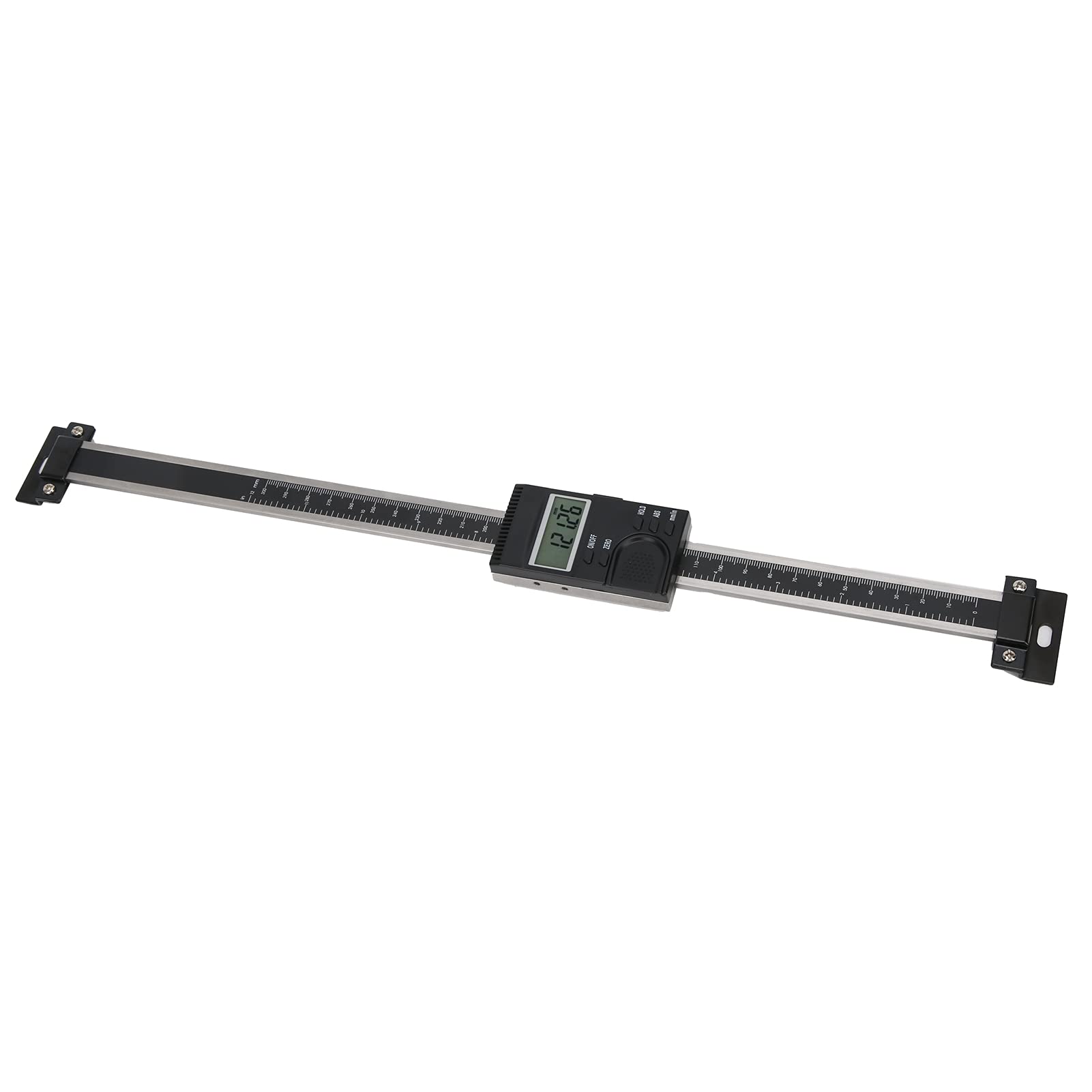 Calibrador Vernier digital Herramienta de medición con pantalla LCD Lectura métrica de 0 300 mm en pulgadas para máquinas herramientas Aleación de aluminio y plástico