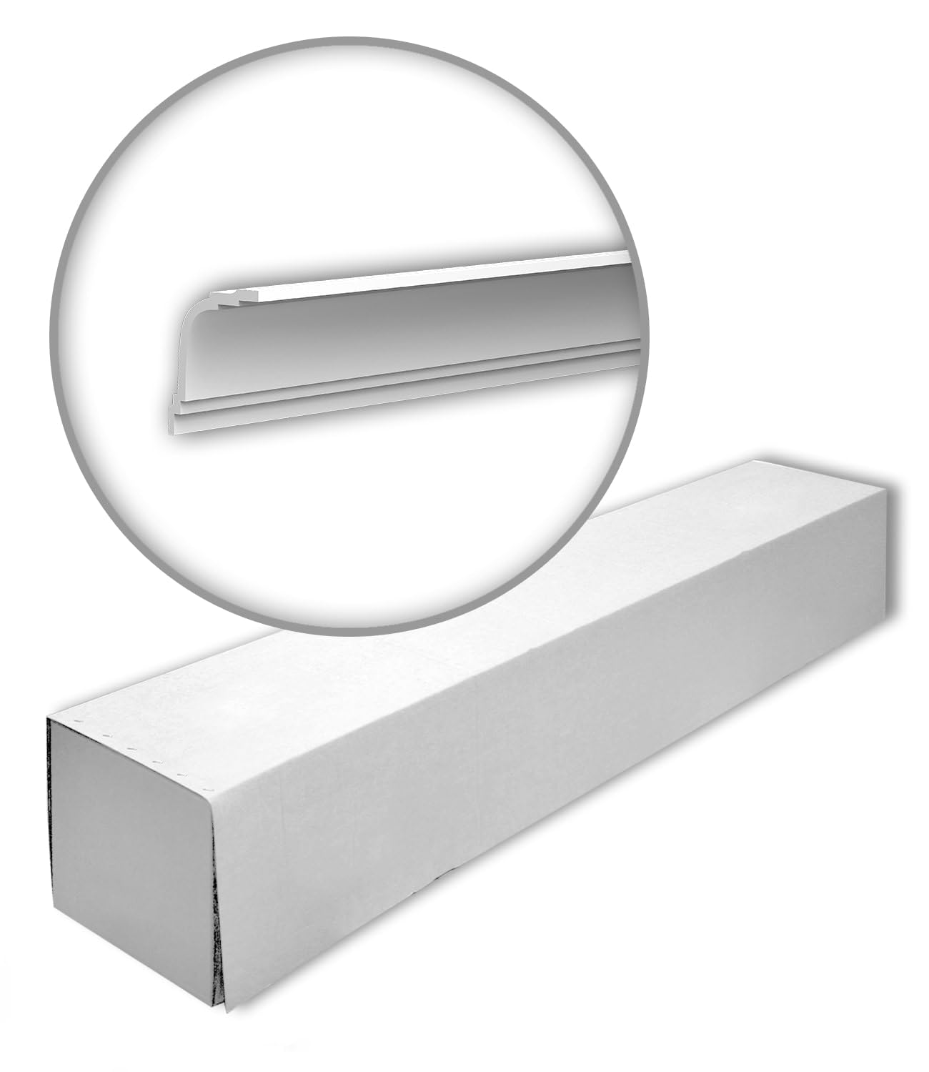 Moulures Corniches Profhome 650244 en Polystyrène XPS de 20 m