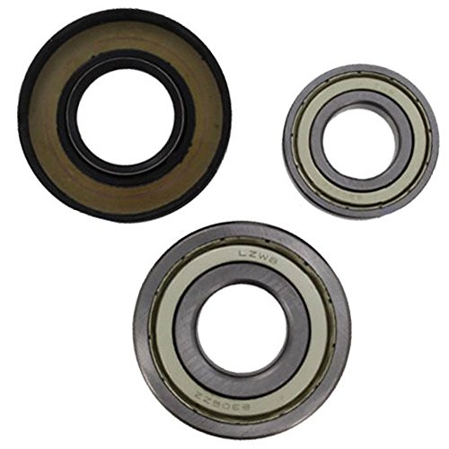 Spares2go kit de rodamiento de tambor y retén de aceite para lavadoras Bosch (6205ZZ y 6306ZZ) Fitment List A