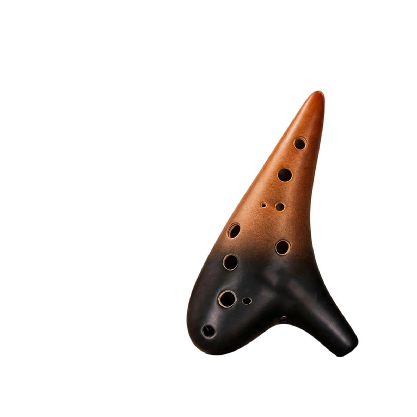 Okaryna 12-dołkowa Alto AC wędzona C Ocarina