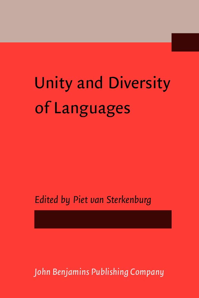 Buy Unity and Diversity of Languages — BookShops.in