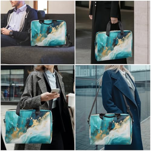 Maletín para laptop 15.6" de poliéster impermeable miniatura 2