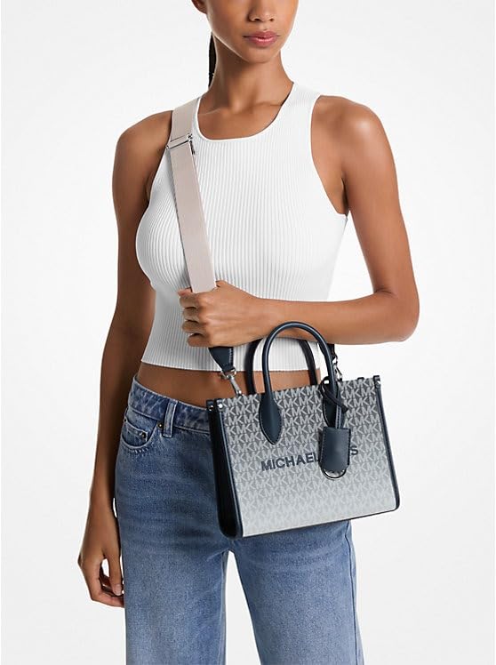 Michael Kors Small Mirella Logo Tote Crossbody Bag3