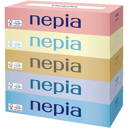 ネピアティッシュ 150W×5箱パック