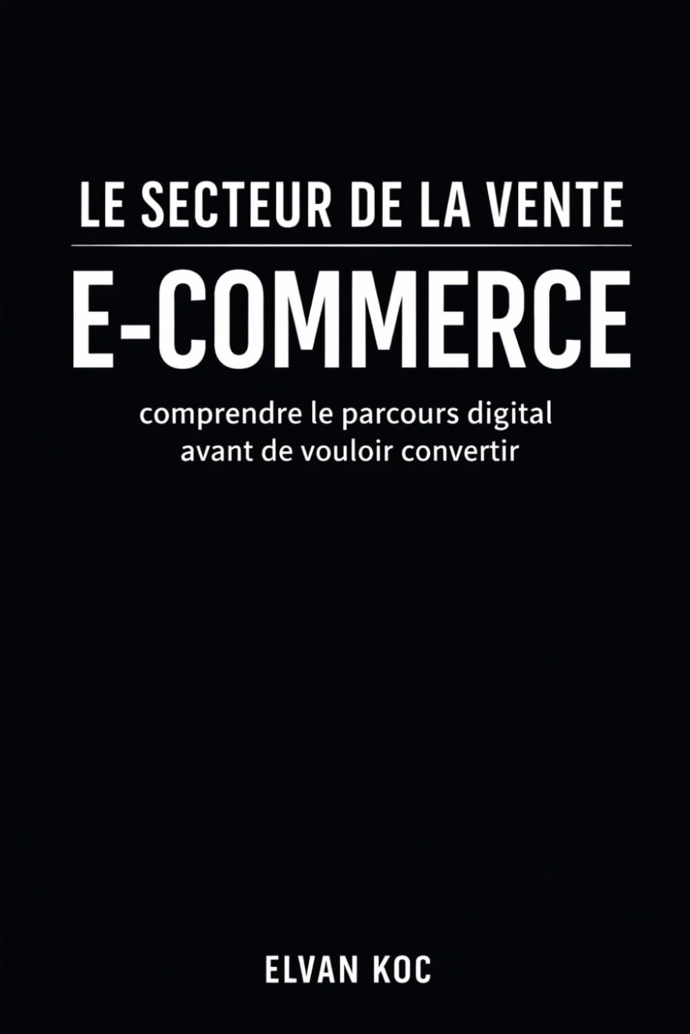 Le secteur de la vente E-COMMERCE: Comprendre le parcours digital avant de vouloir convertir
