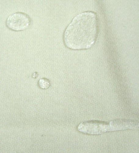 Natural Wool Crib Mattress Protector by Lamby – Fast Drying Puddle Pad – 24” X 32 “