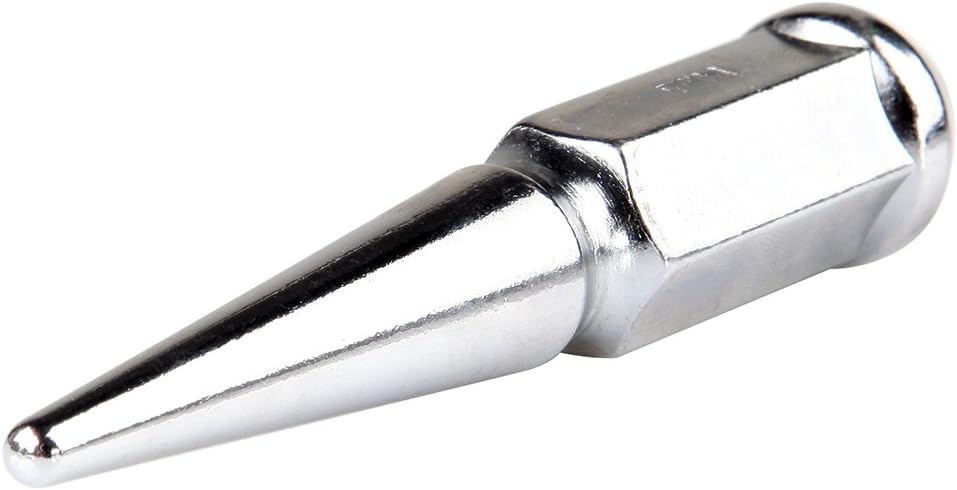 ROADFAR 14 mm x 1.5 Wheel Lug Nuts,14×1.5 Chrome Lug Nuts, 24pcs with 1 Key Wheel Lug Nuts Close End,for Cadillac for Chevy for Ford for GMC for Hummer for Jeep for Lincoln for Ram for Toyota