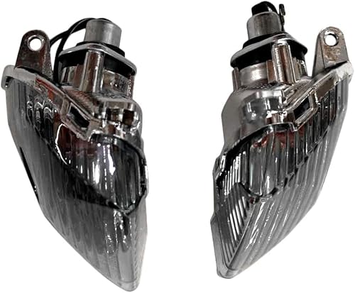 ZXMT Motorcycle Rear Turn Signal Indicator Light Compatible with Suzuki GSXR 600 GSXR 750 K6/GSXR 1000 K5 2005 2006,Smoked Lens(1 Pair)