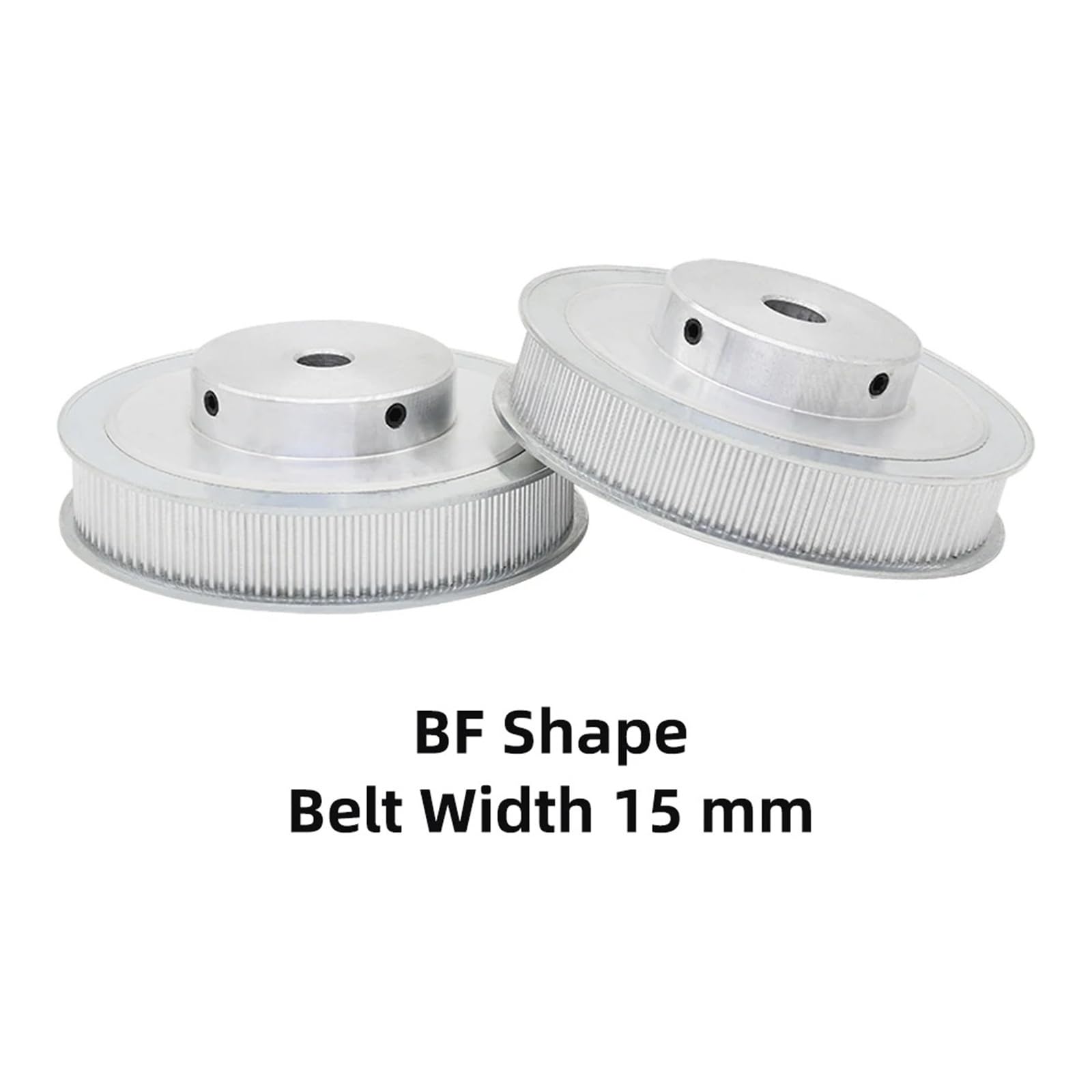 Polea de Motor eléctrico 150T, paso en forma de BF, ruedas de aleación de dientes de arco circular de 3,0mm, ancho de correa de 10/15mm, diámetro de 5-20mm, 150 dientes | 10 mm (BF Shape),Belt Width 15 mm