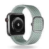 【Conexión estable y precisa】 -Nuestro conector de correa de reloj deportivo trenzado es compatible con Apple Watch, fácil de instalar y quitar, firme y confiable. Dado que adoptamos cierres de acero inoxidable de pulvimetalurgia de alta precisión para lograr una conexión perfecta con iWatch. Si tiene alguna pregunta, comuníquese con nosotros, ¡lo satisfaceremos con servicios profesionales!