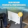 Newair Portable 400-watt Under Desk Heater with Slim Fit Design and Silent, Energy Efficient Operation