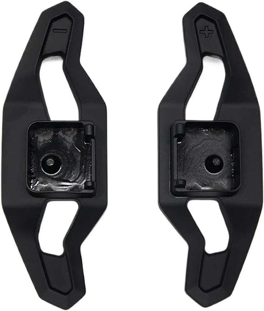 MUSM Steering Wheel Paddle Extension A3 S3 RS3 8Y 2020 2021 Carbon Fiber Pattern Pattern Pattern Pattern Gear Paddle Shifter Cover Paddle Extended(Black Alloy)