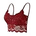 WWricotta Soutien-Gorge Bandeau - Grande Taille Confortable Respirant Brassiere Femme Dentelle Couvre-tétons Réutilisable Cache décolleté Brassiere Fille