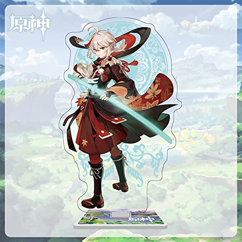 Genshin Impact Action Figures Acrílico Stand Model Genshin Raiden Shogun Kokomi DIY Decoração de Mes