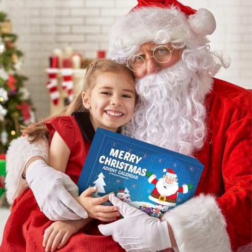 Calendrier de l'avent Enfant 2024, 24pcs Calendrier de l'avent Casse Tete, Compte à Rebours de Noël Casse-tête Puzzles en Métal Plastique, Petits Jouet Éducatif Calendrier Avent pour Enfants Adultes – Image 8