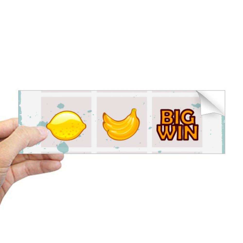 Sticker pour fenêtre dessin animé numérique et fruits DIYthinker pour décoration vitrage