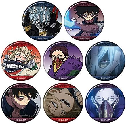 Amazon 僕のヒーローアカデミア キャラバッジコレクション 敵 ヴィラン サイド 8個入りbox 通販