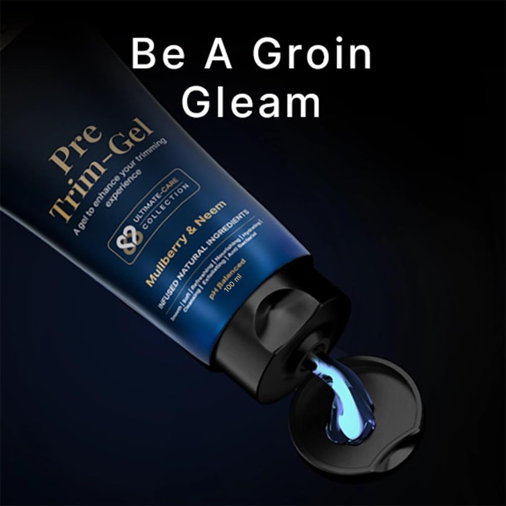 MENHOOD Pre Trim Gel|Formulated For Men Below-The-Waist Trimming|Sensitive Skin|Lubricates Skin Helps In Smooth Glide,Quick Trimming||Paraben-Free(100 ML) 1