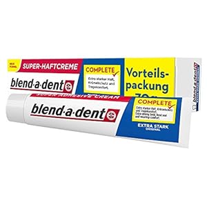 Blend-a-dent Complete originele Super zelfklevende crème, verpakking van 3 (3 x 70 g)
