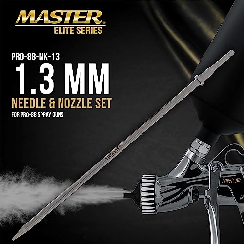 Image of Master Pro 1.3 mm Needle, Fluid Nozzle and Air Cap Atomizing Set Only for Master Pro 88 Series HVLP Spray Gun