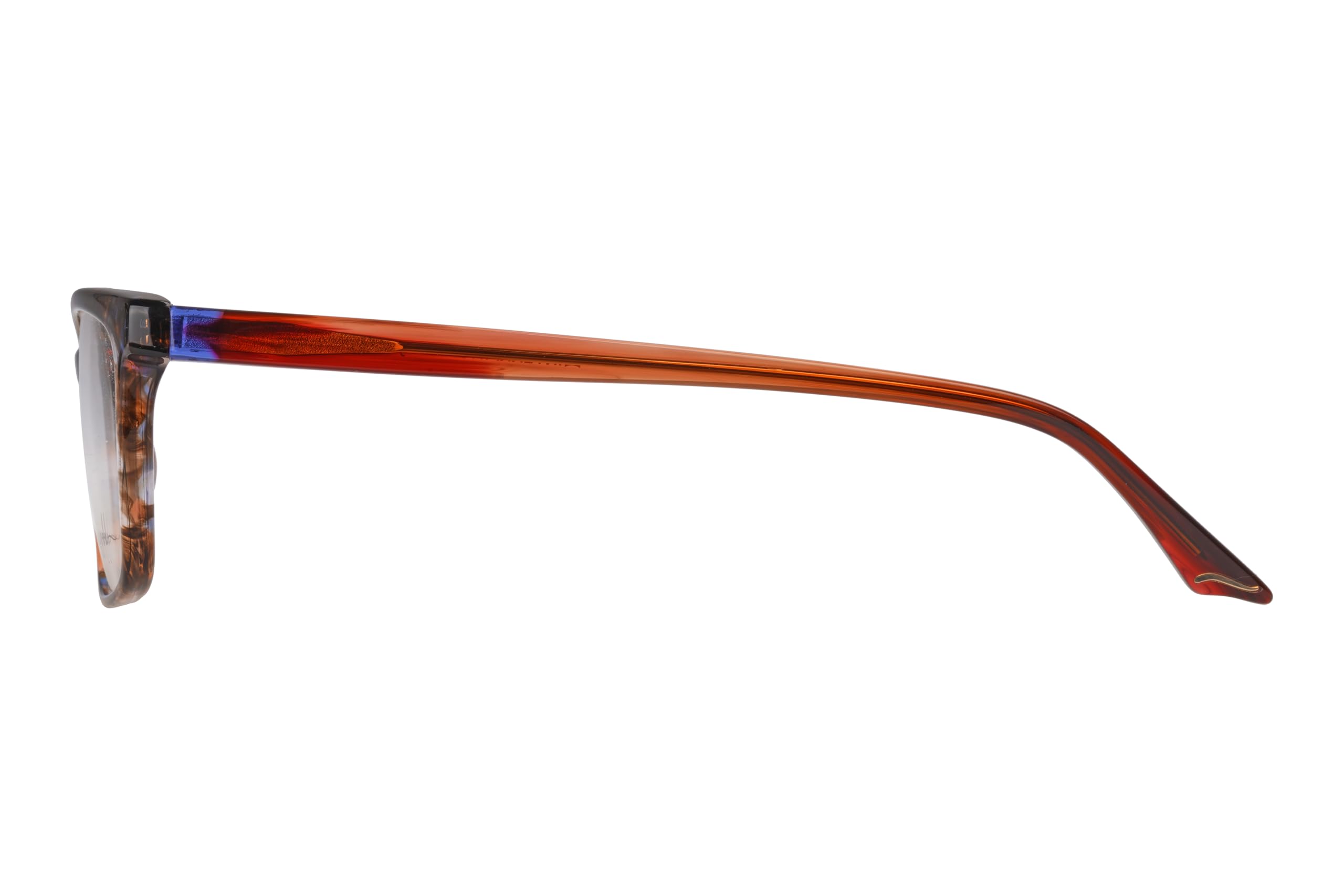 Episode Brille mit Sehstärke für Damen optional mit Sonnenbrillentönung oder Blaulichtfilter, Rechteckig, gefertigt aus Acetat (inklusive Brillenetui)